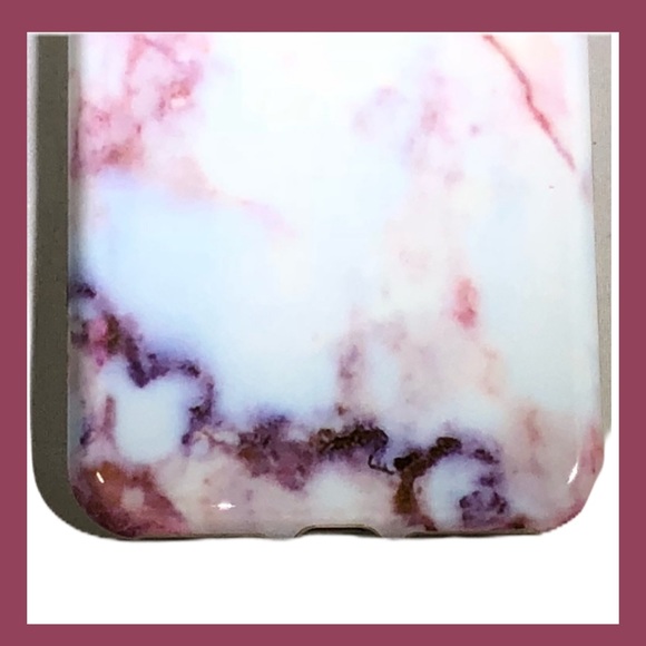 IPhone 7/8 Plus Red Marble Soft TPU Fitted Case - Picture 3 of 7